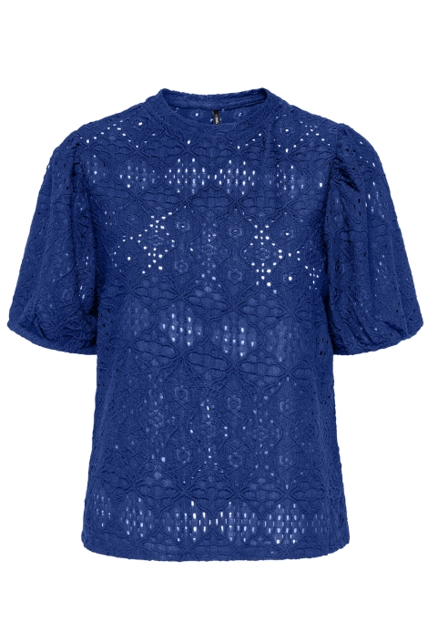 Only onlluz s/s puff sleeve top jrs